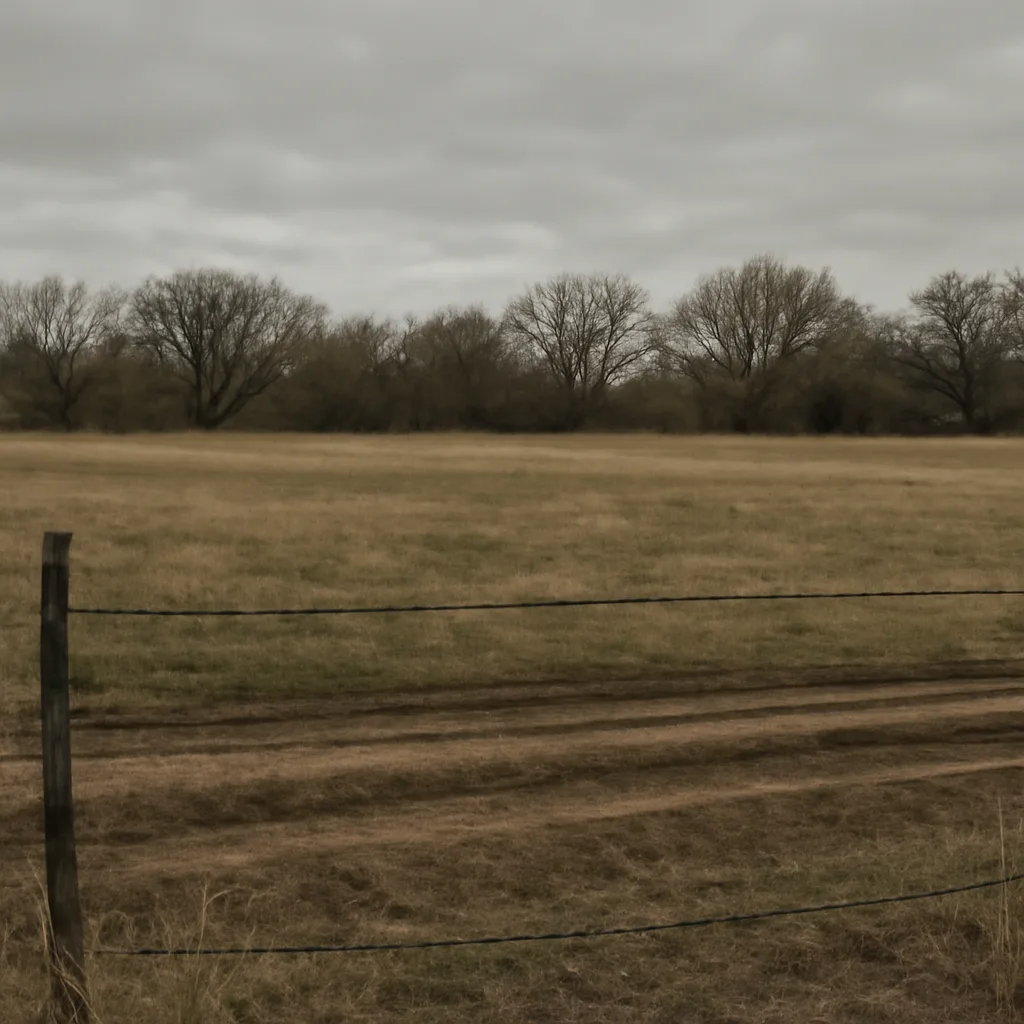 Rural acreage with open grassland and conifer forest in Clark County, Nevada