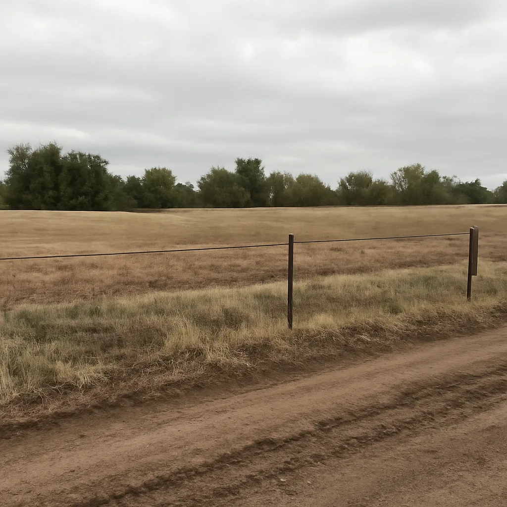 Rural acreage with open grassland and conifer forest in Henderson, Nevada