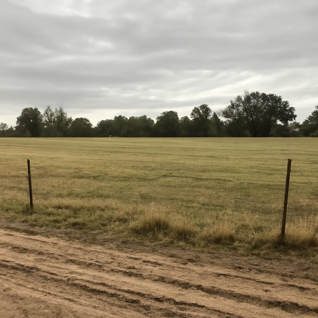 Rural acreage with open grassland and conifer forest in Pahrump, Nevada