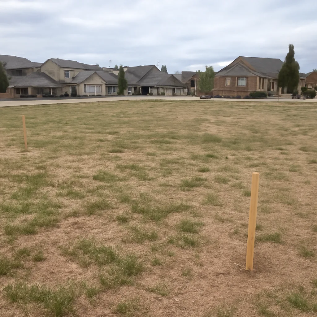 Cleared vacant residential lot for sale in Douglas County, Nevada