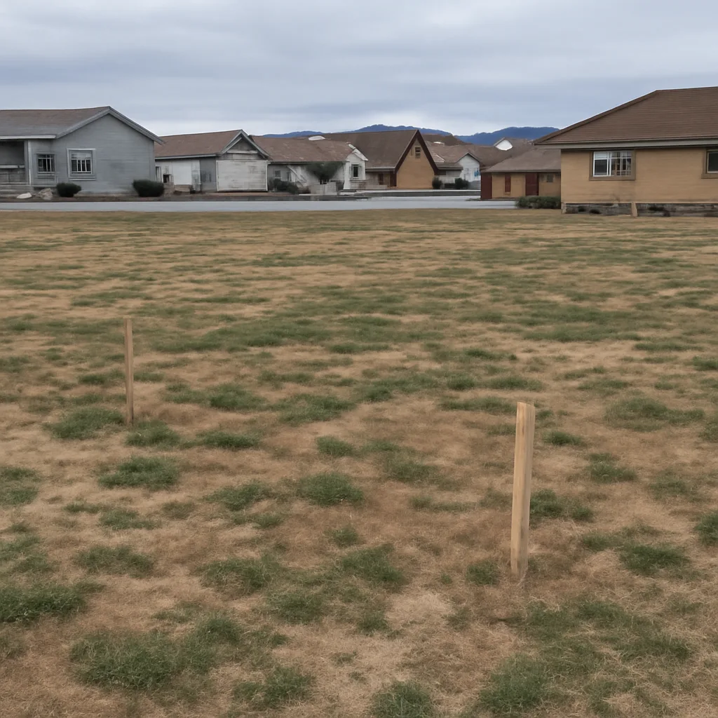 Cleared vacant residential lot for sale in White Pine County, Nevada